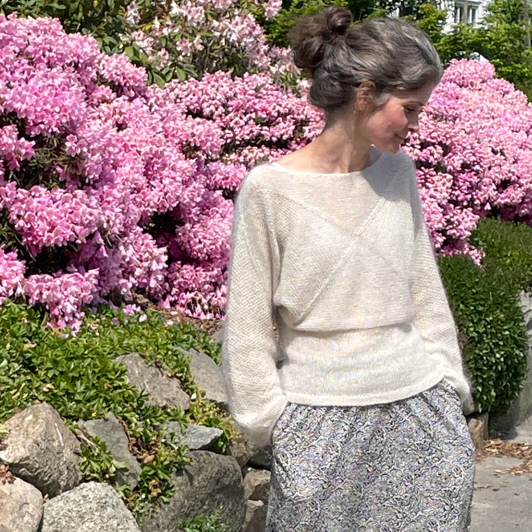 English Version of Dandelion Sweater pattern